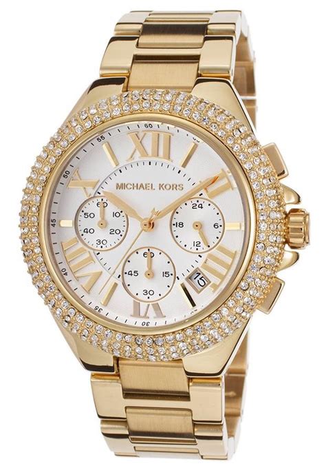 michael kors dameshorloge bruin|Michael Kors horloge.